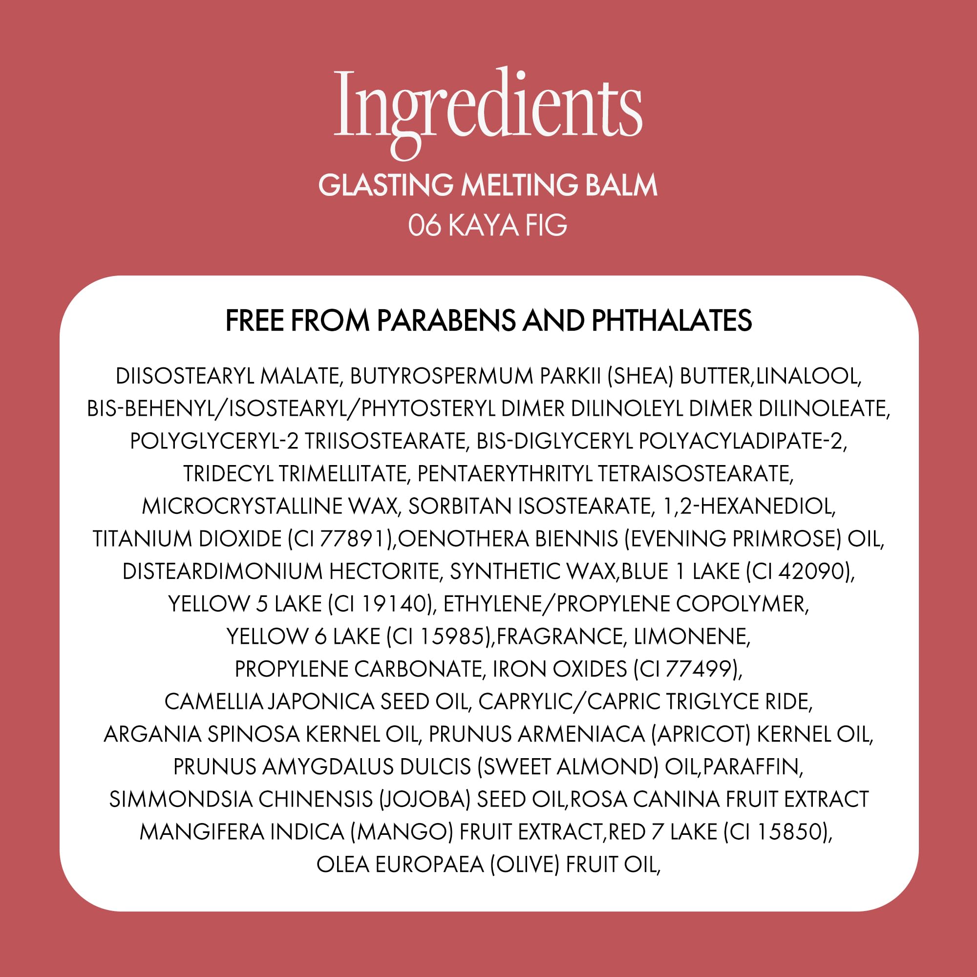 romnd Glasting Melting Balm texture swirls for smooth, lightweight color payoff