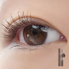 rom&nd HAN ALL FIX Mascara L03 Long Hazel applicator closeup for precise, clump-free coating