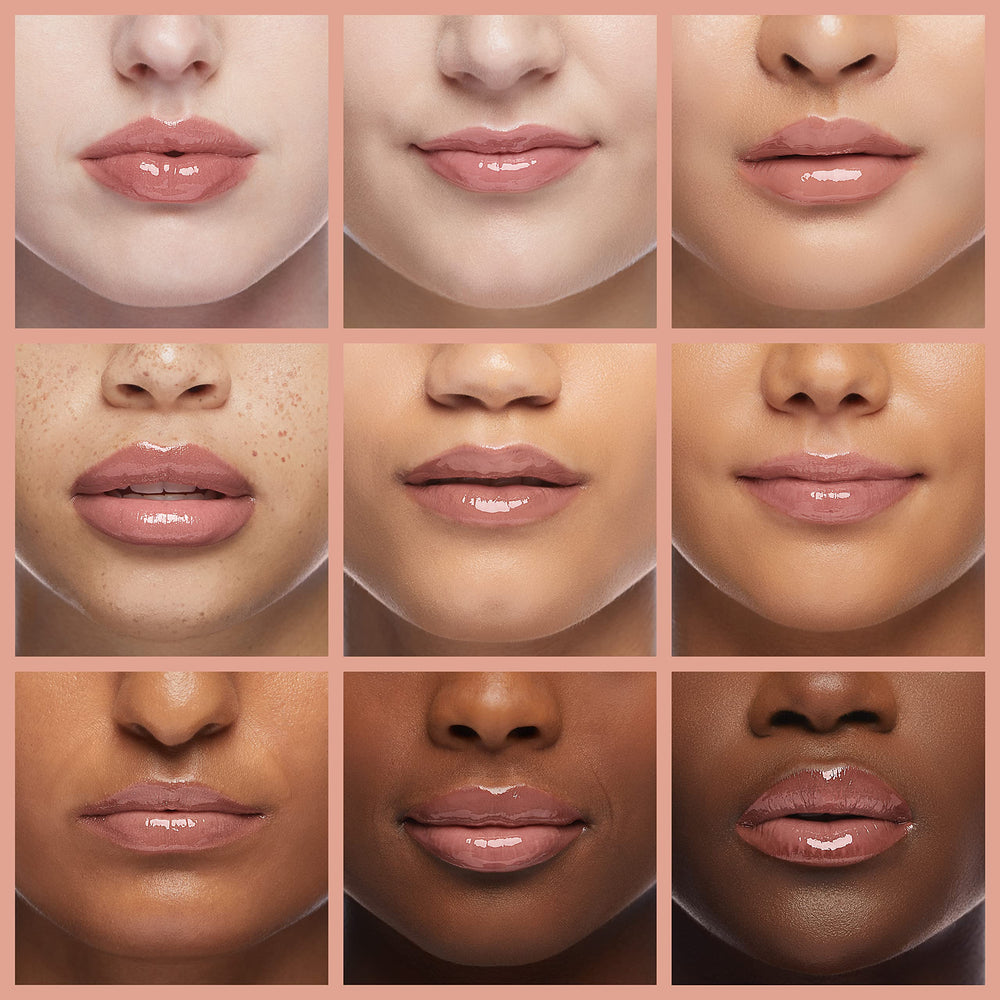 rom&nd JUICY LASTING TINT #23 NUCADAMIA shade swatch comparison