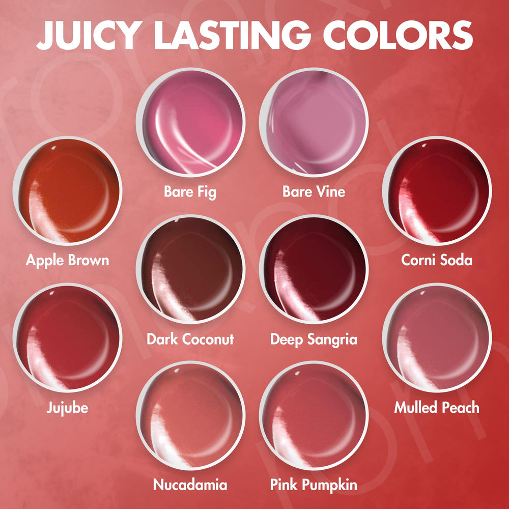 romnd Juicy Lasting Tint Plum Coke fruity scent enhances morning routine