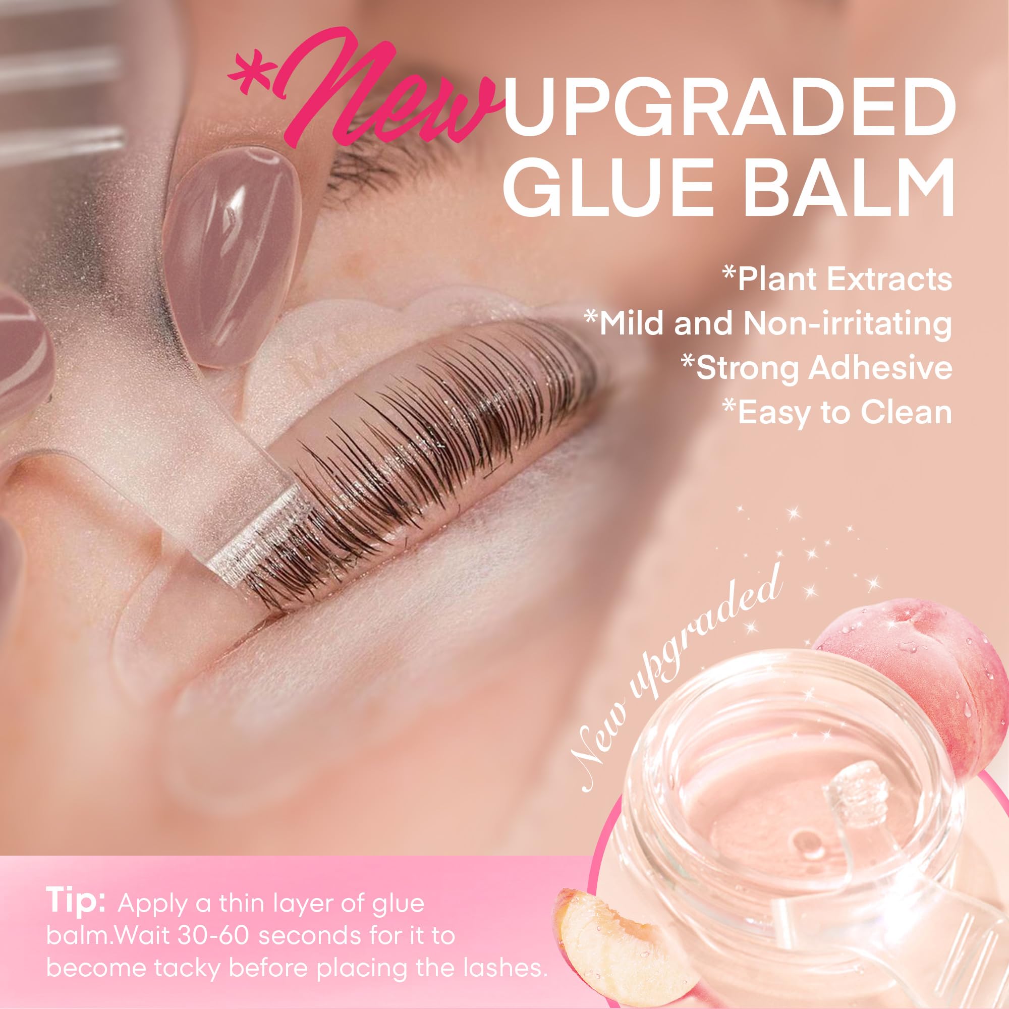 RONKIE lash lift bottle with perm solution highlighting long-lasting curl