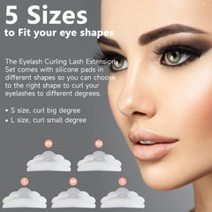 RONKIE Lash Lift Kit bottles and tubes showcased to emphasize professional-grade results at home