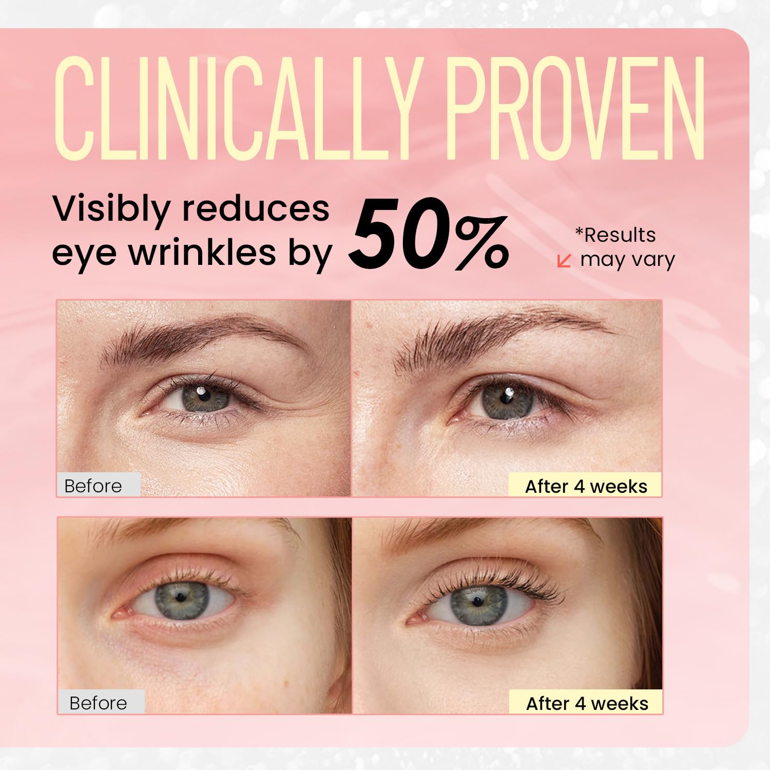 RONKIE retinol eye cream packaging—sleek container for on-the-go hydration and quick application