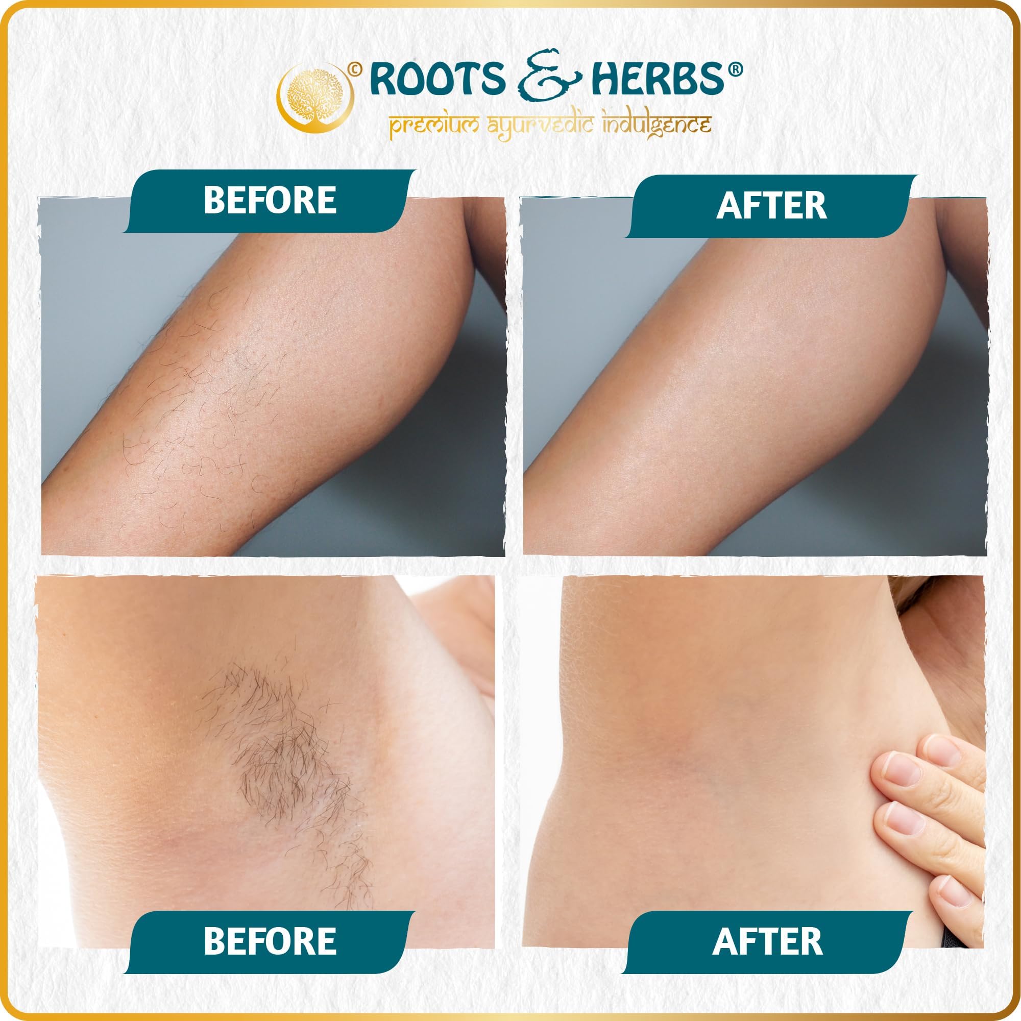 Roots and Herbs travel pack for on-the-go depilation