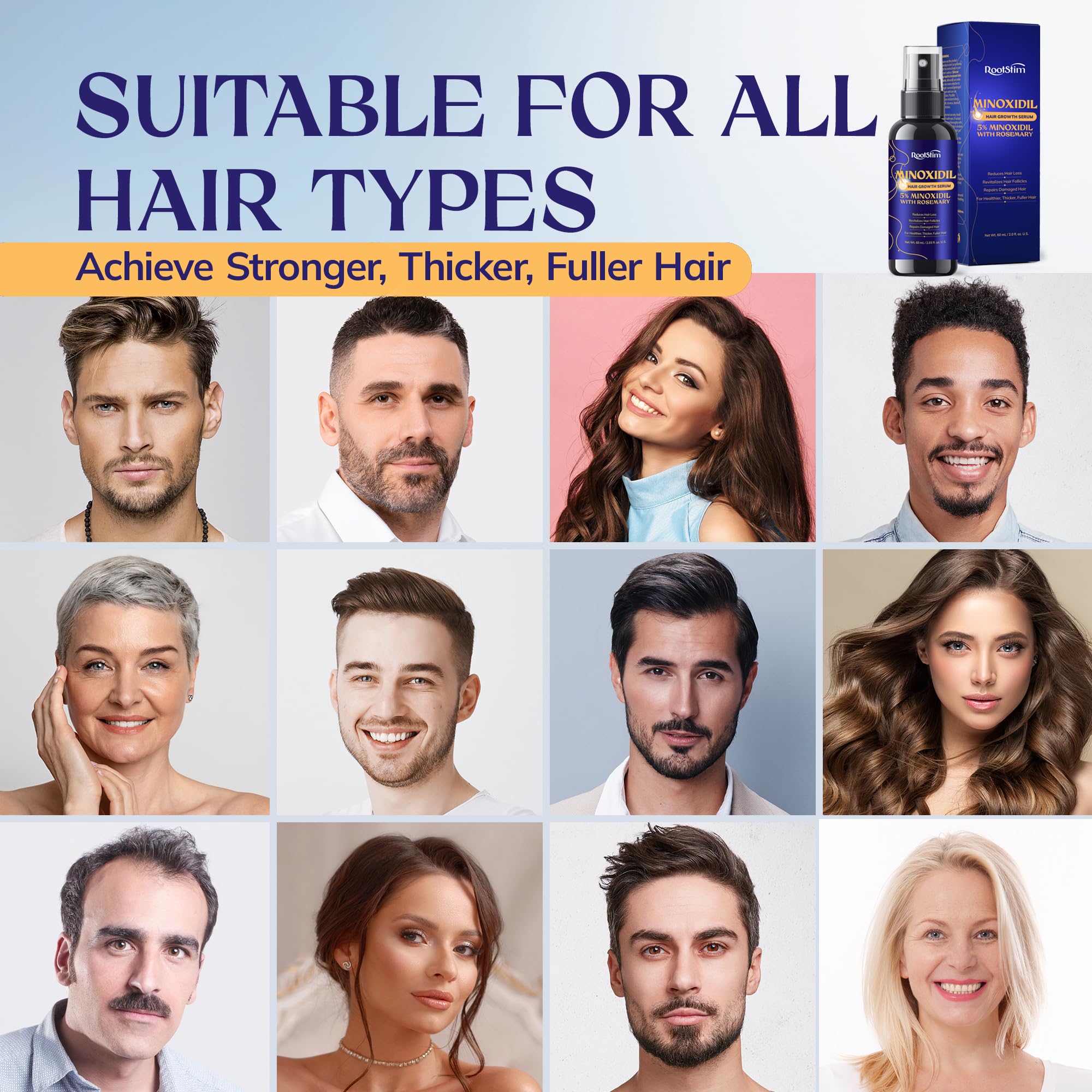 RootStim dermatologist-recommended label signals trusted care for hair growth