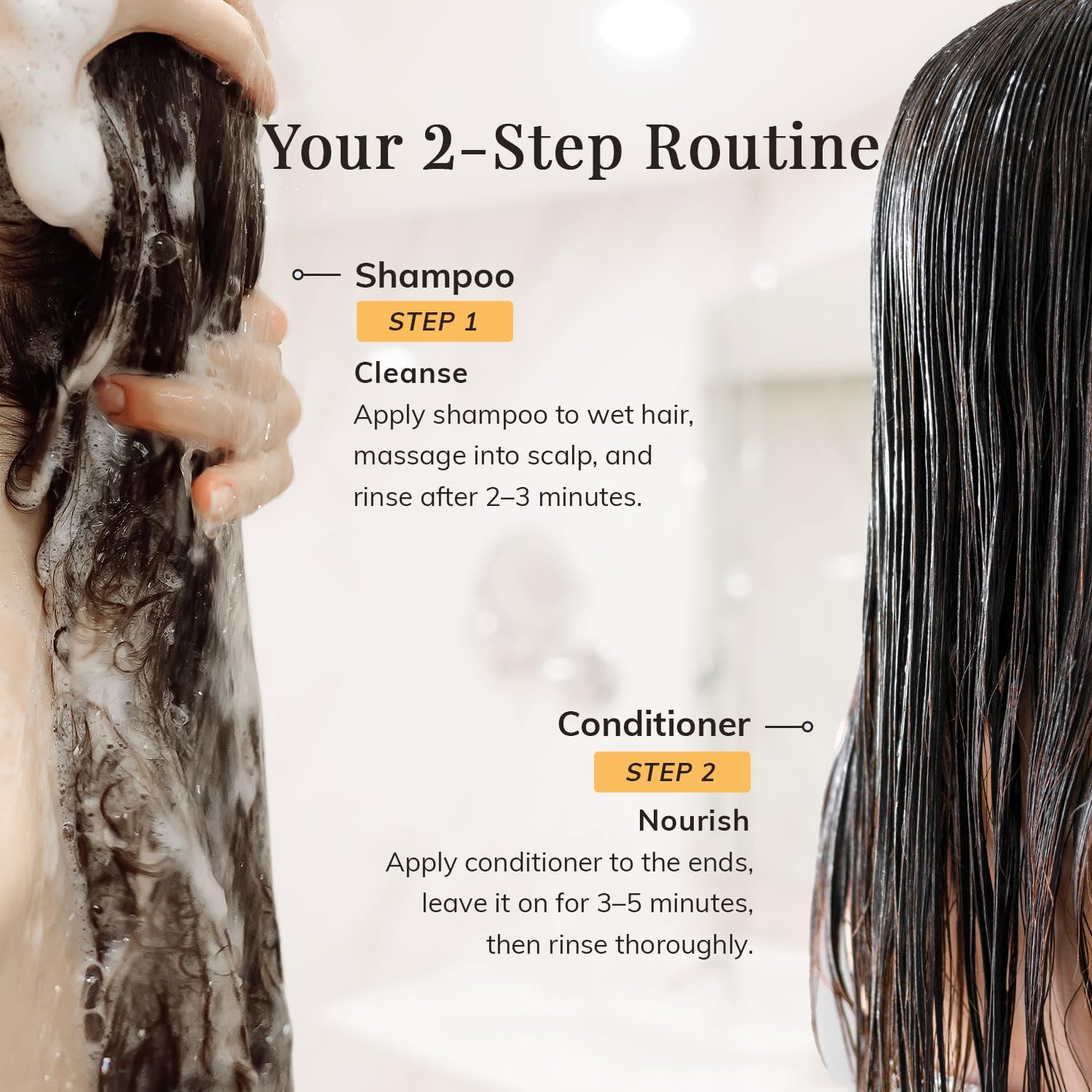 RootStim hair-density application demonstrates fuller-looking strands after use