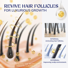 RootStim seven herbal extracts collection emphasizing nourishing care