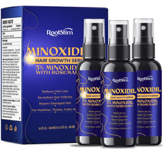 RootStim minoxidil rosemary bottle 180ml for home use and thinning hair