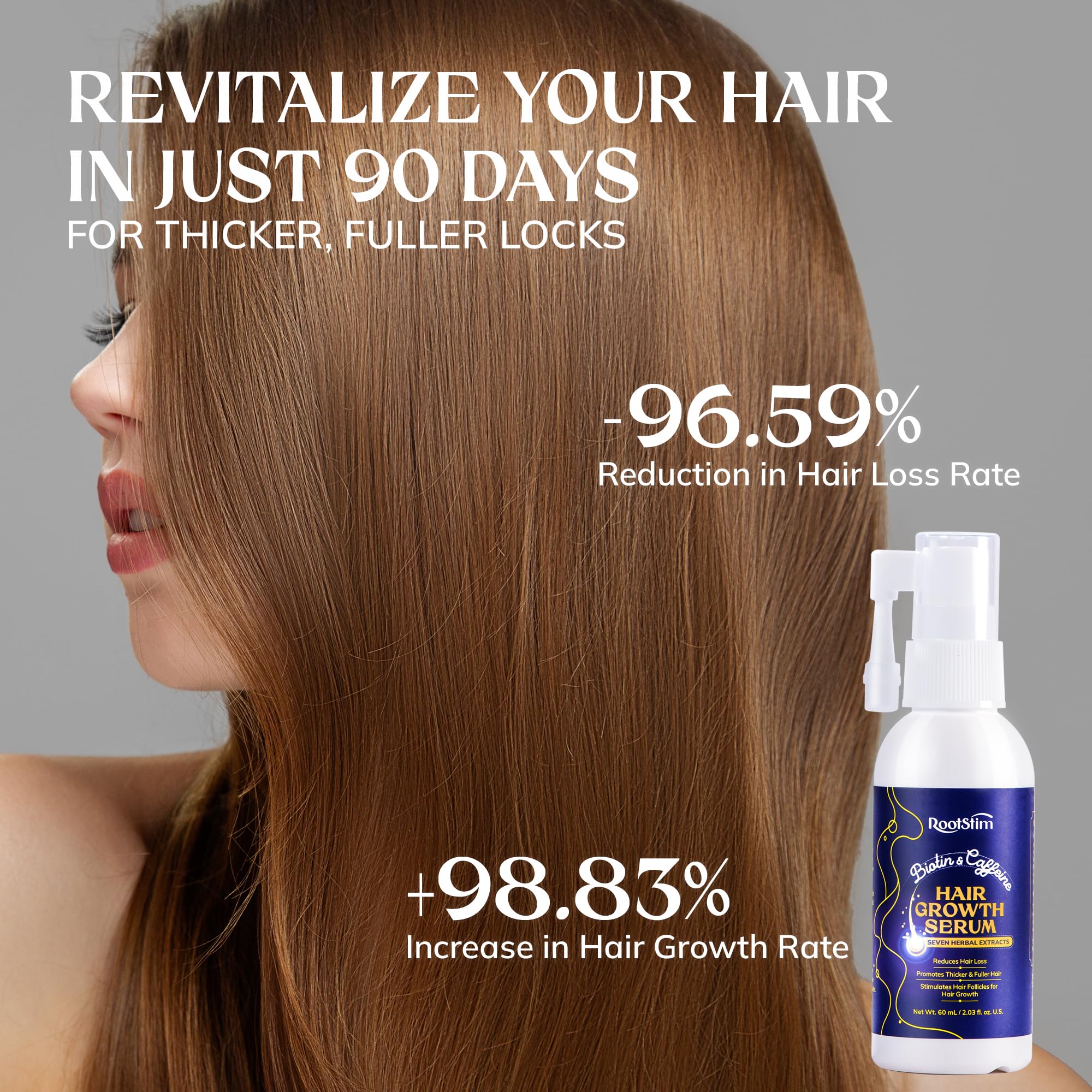 RootStim scalp conditioning with rice water during use