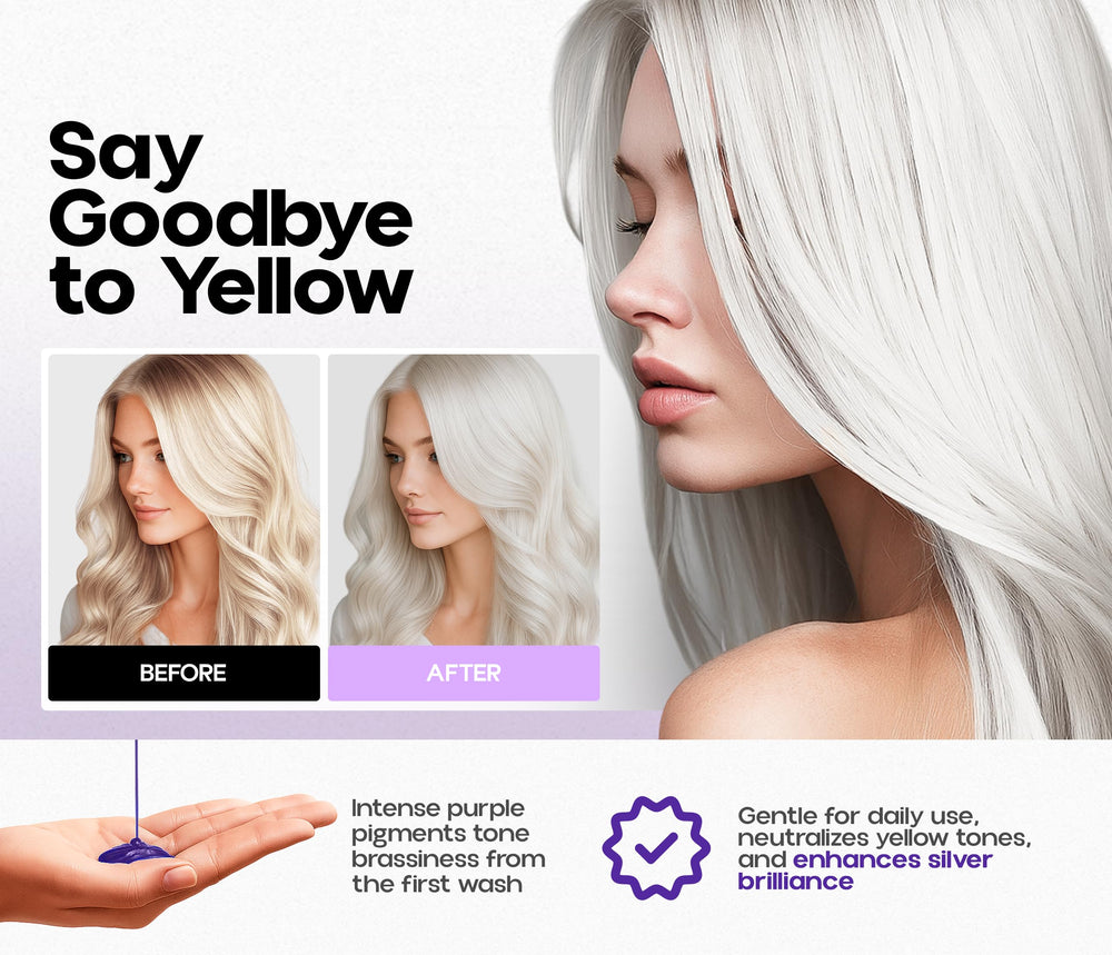 Roottina shine and ends closeup captures glossy, smooth hair finish.