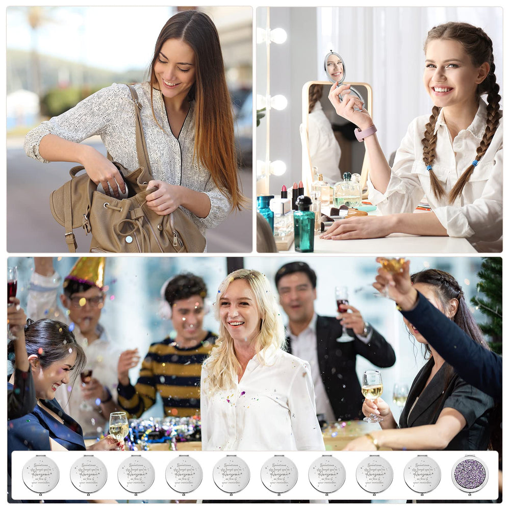 Roowest bulk gift mirrors ideal for gifting coworkers and friends
