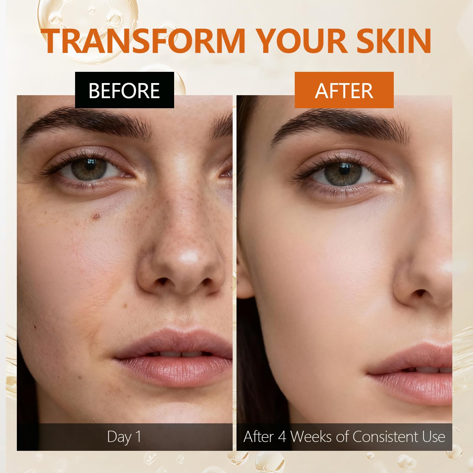 RoowLtne retinol serum silky texture closeup emphasizing quick absorption