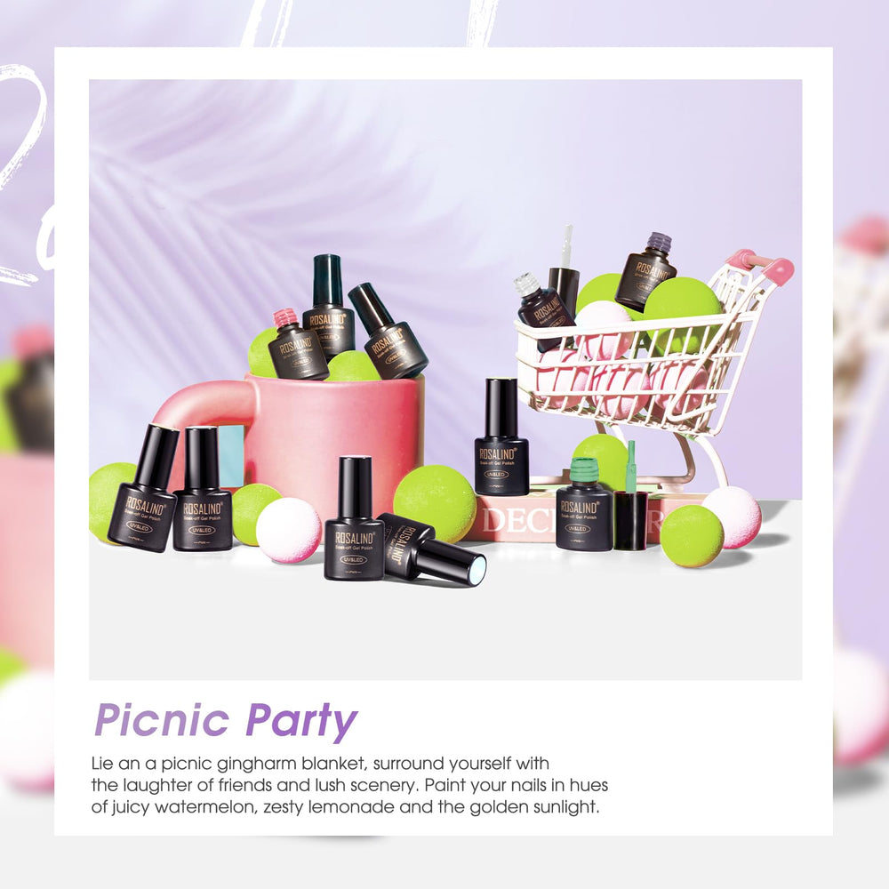 ROSALIND 5ml bottles offer travel-friendly convenience and color experimentation.