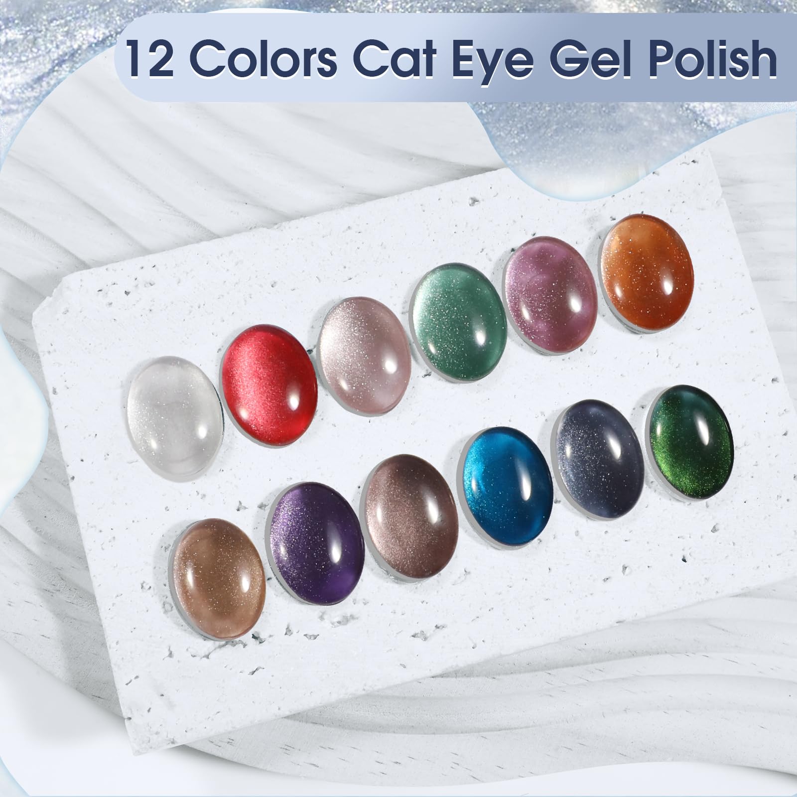 ROSALIND travel-friendly bottle with compact size for on-the-go manicures.