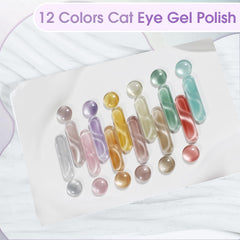 ROSALIND magnet stick included enables easy magnetic shifts for dramatic cat-eye looks.