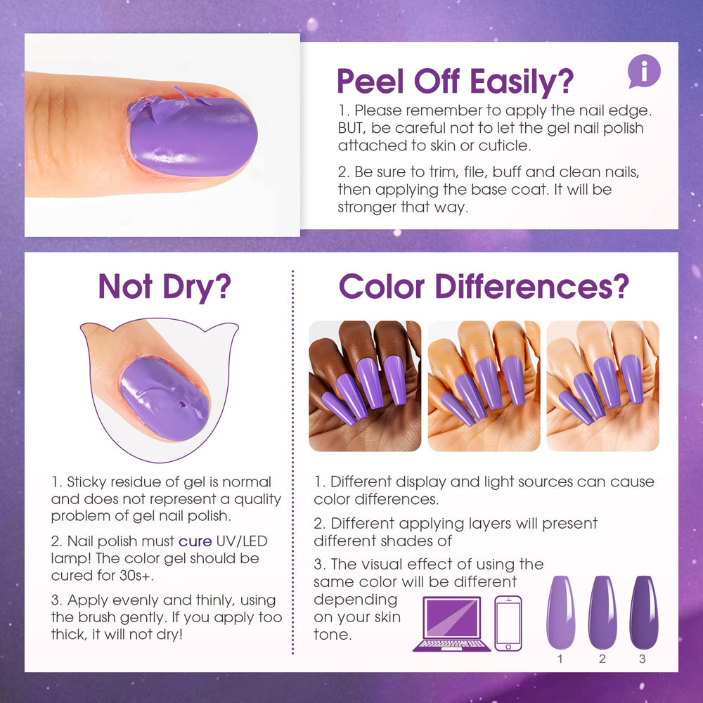 ROSALIND colorful gel nail art collection enables versatile DIY designs.