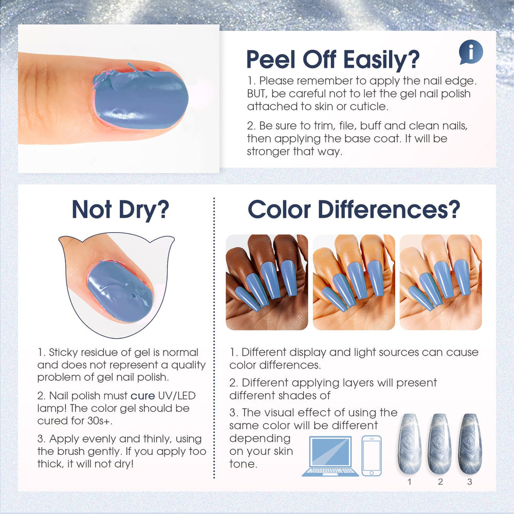 ROSALIND dark color tips suggest longer cure times for deeper shades.