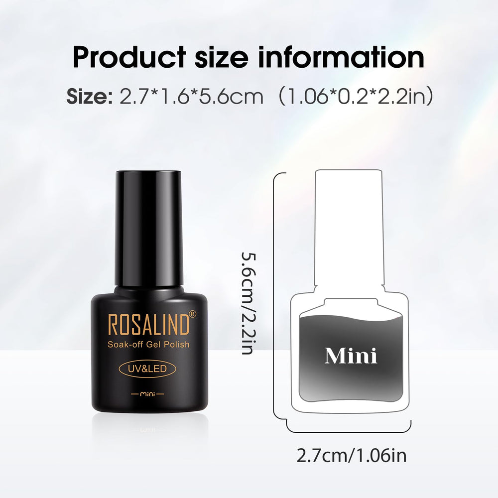 ROSALIND eight-bottle set packaging with compact mini bottles.