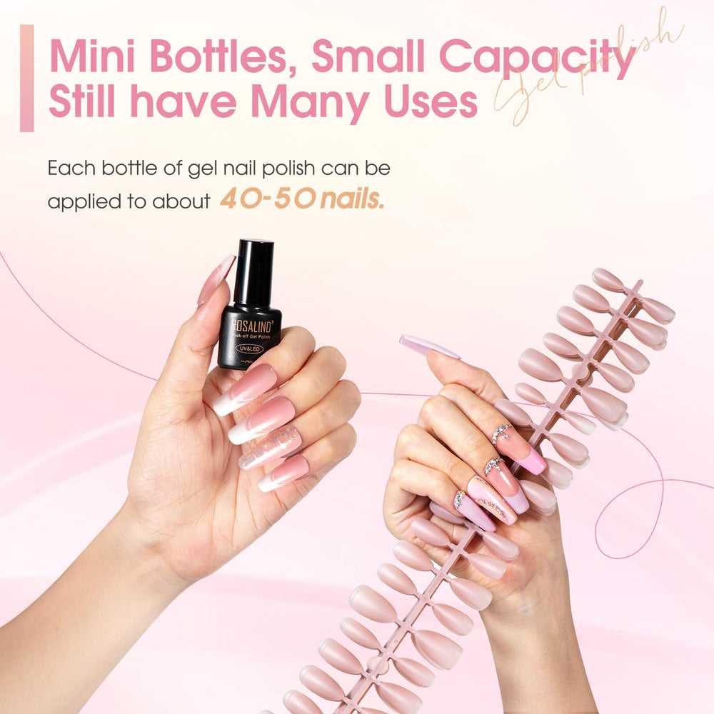 ROSALIND gel base coat bottle supports strong adhesion and wear