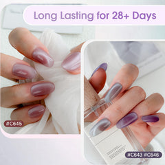 ROSALIND gel polish bottle travel-size showcases compact design ideal for on-the-go manicures.