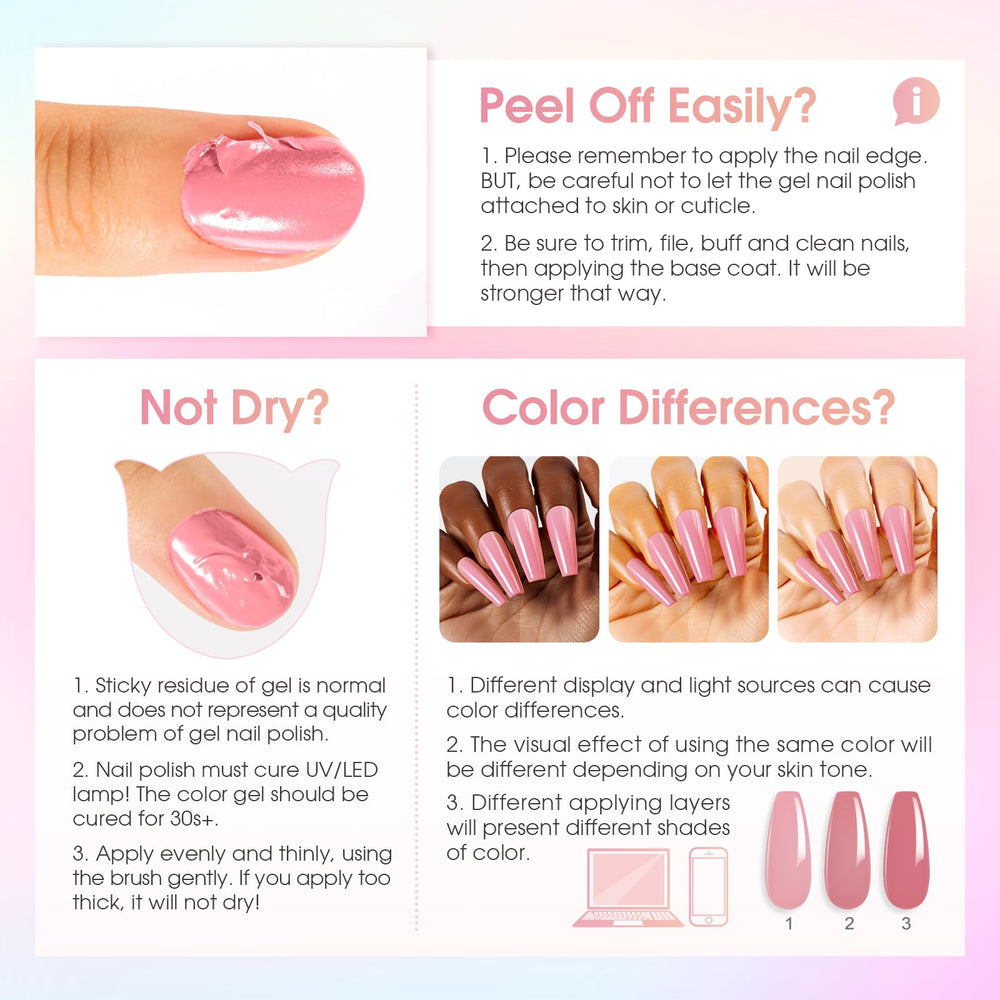 ROSALIND gift box packaging presents a thoughtful DIY nails gift