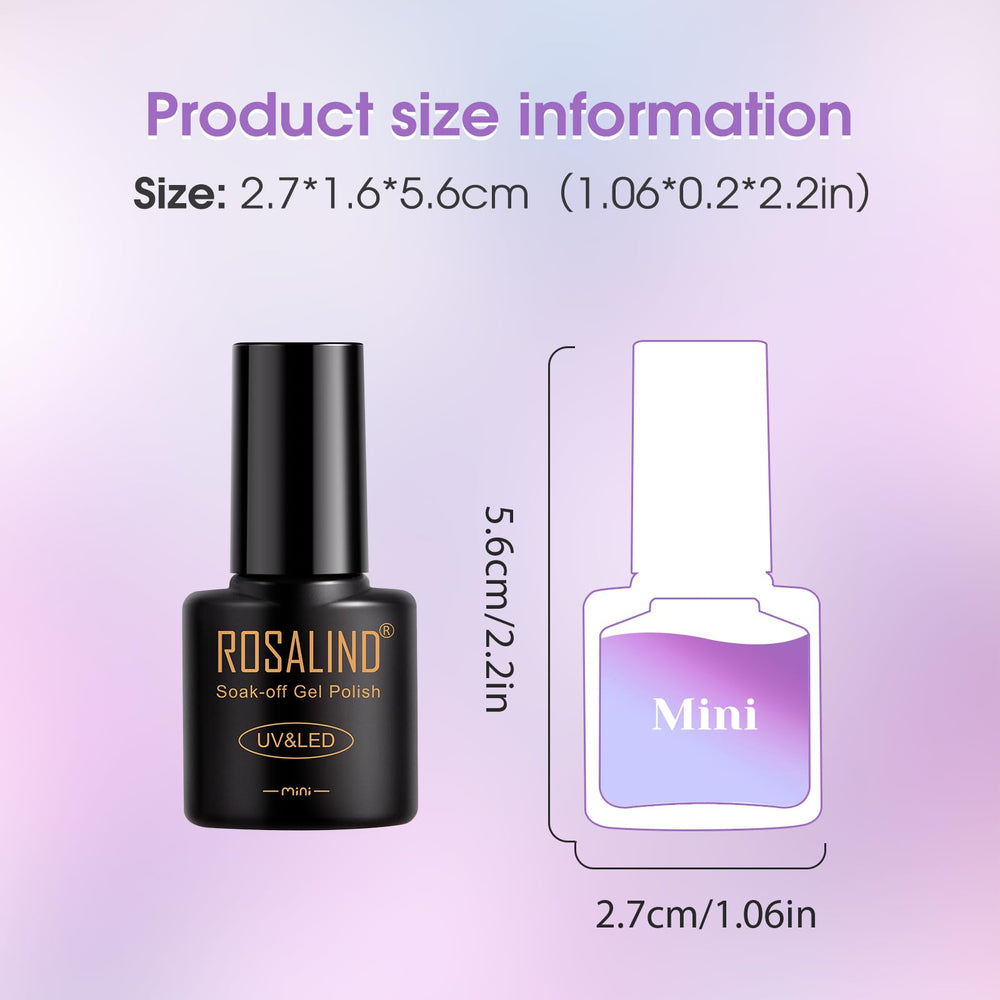 ROSALIND gift-ready polish set for birthdays and holidays, great for nail-art lovers.