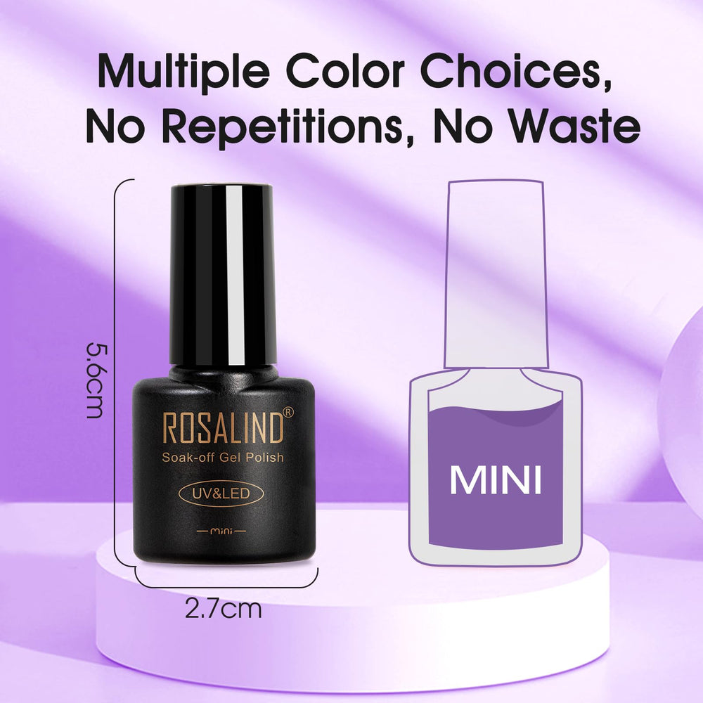 ROSALIND LED curing guidance ensures safe, quick manicures.