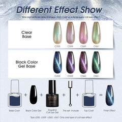 ROSALIND magnetic nail art magnet included for precise cat-eye designs.