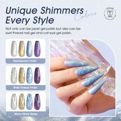 ROSALIND 5ml mini bottles are compact and travel-friendly for on-the-go manicures.
