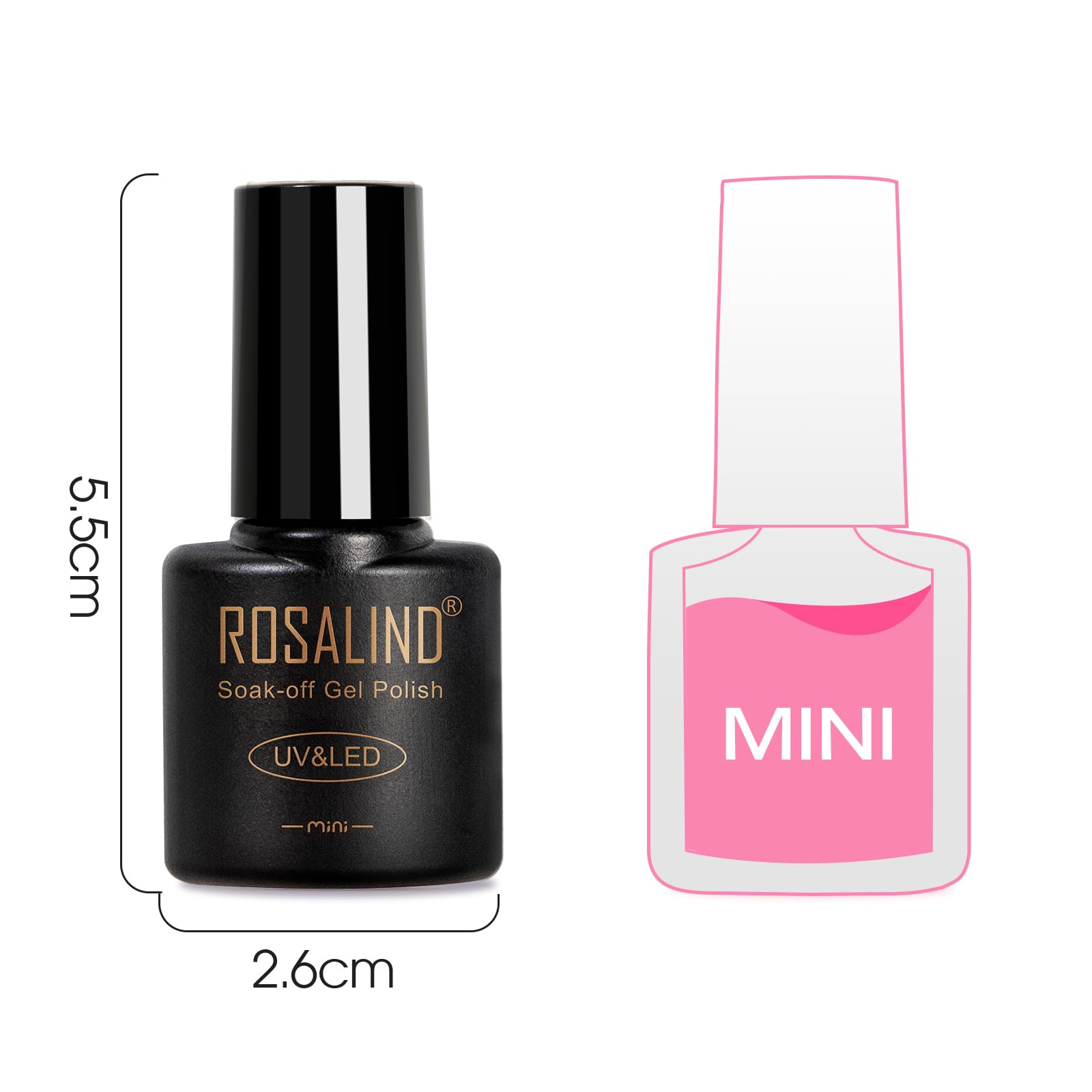 ROSALIND nail prep step with buffing for better adhesion