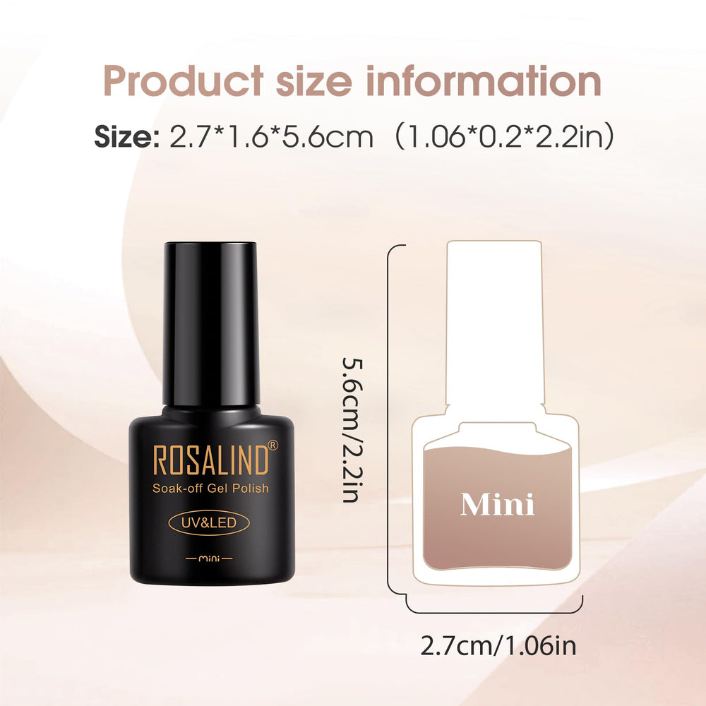 ROSALIND gel polish set supports at-home DIY nail art.