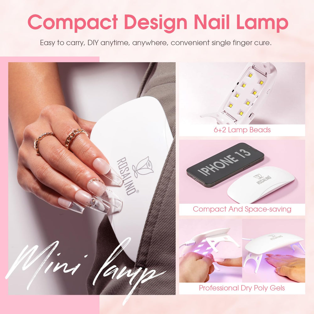 Rosalind cuticle pusher and nail clips assist prep and protection.