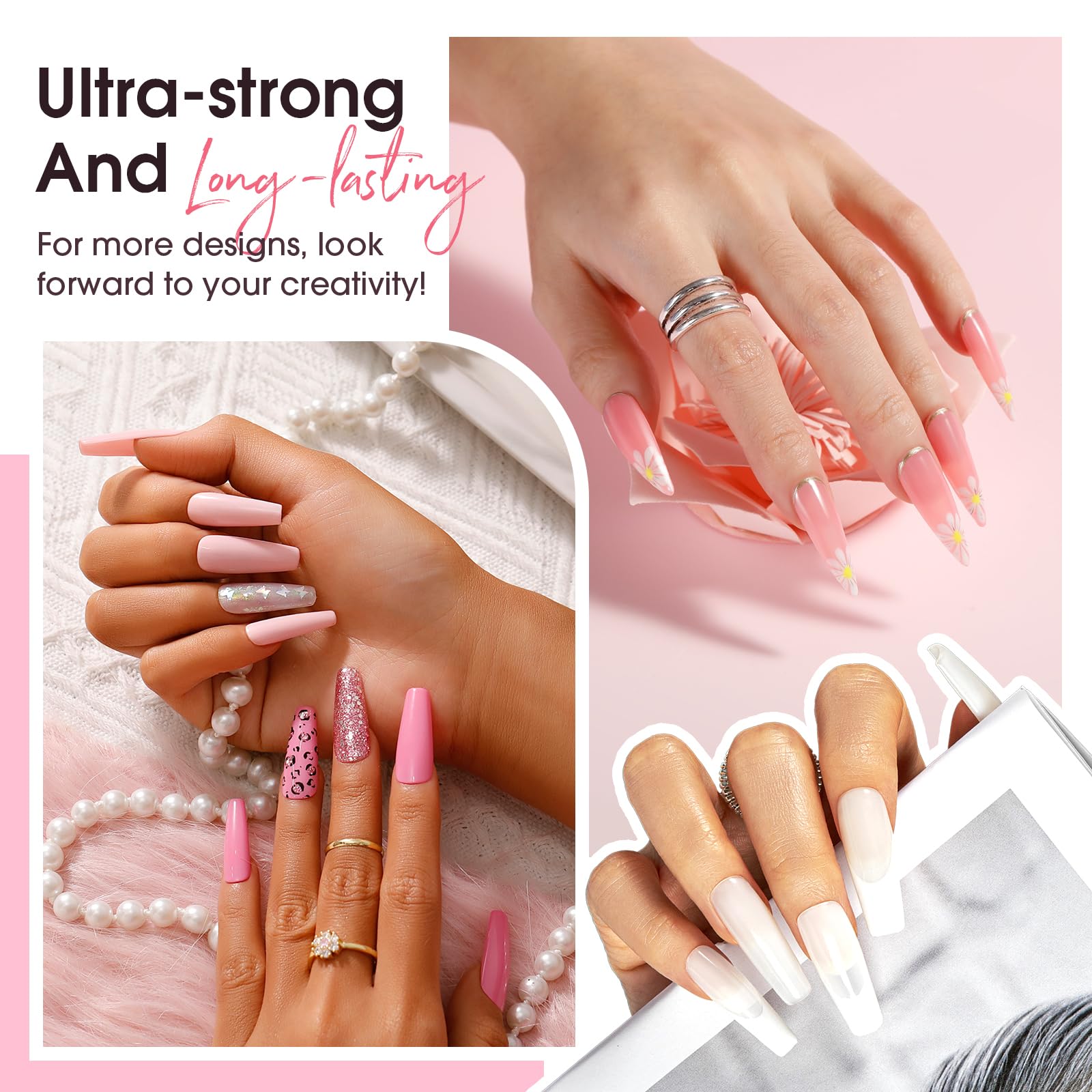 Rosalind nail brush for precise gel application and sculpting.