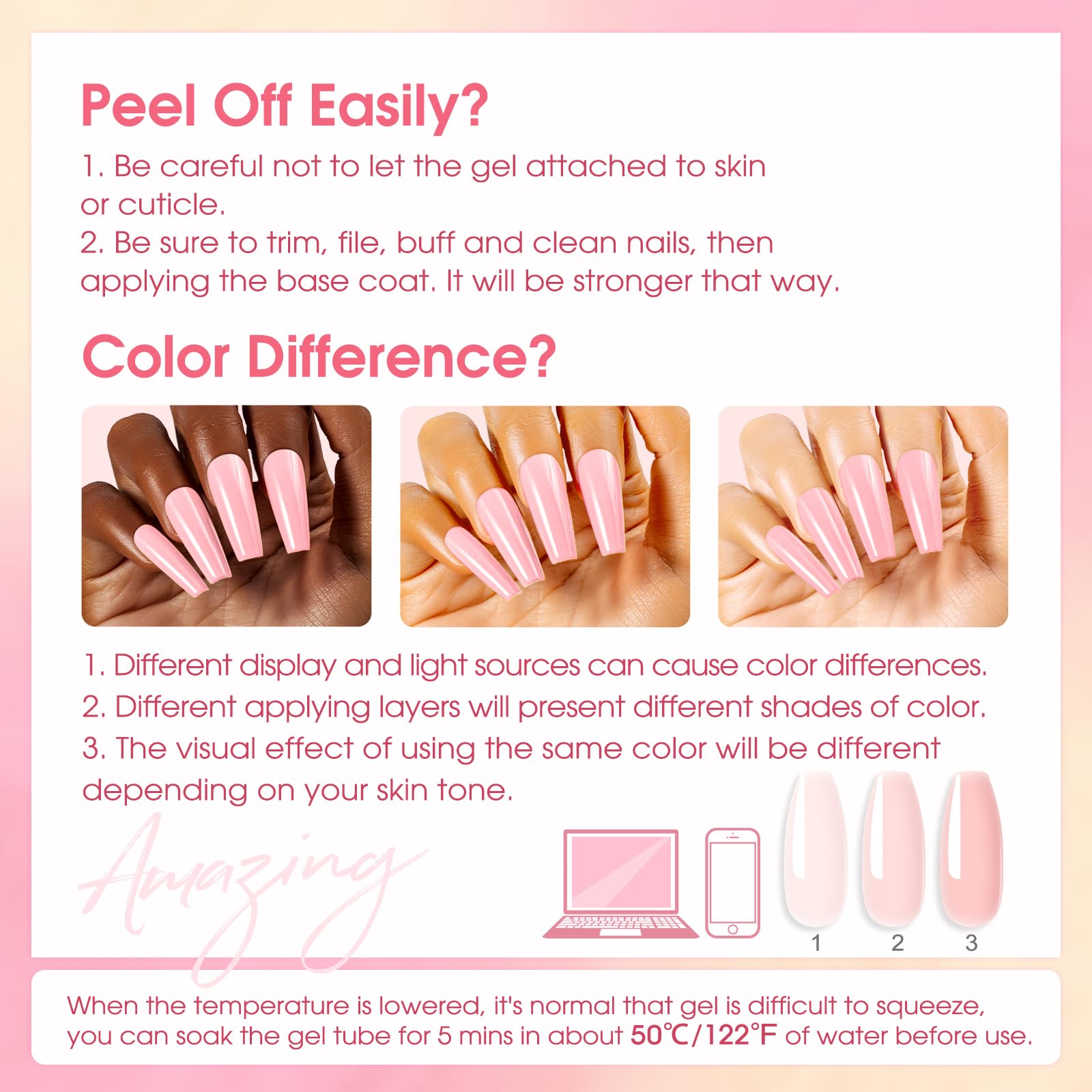Rosalind nail file and cutter simplify shaping and trimming extensions.
