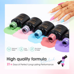 ROSALIND top coat matte bottle delivers sophisticated matte vibes for chic manicures.