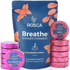 Rosca eucalyptus-mint packaging highlights natural, eco-friendly design and preserved aroma.