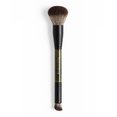 Rose and Ben Beauty D2 Concealer Brush dual-ended setup for versatile foundation and concealer application