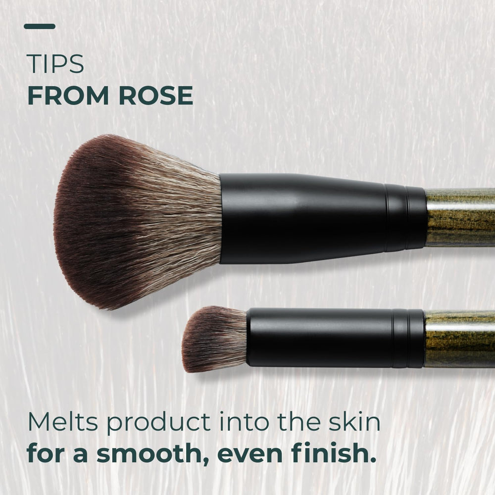 Rose and Ben Beauty D2 Concealer Brush seamless blending for even coverage