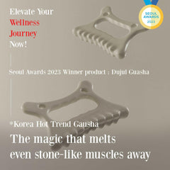 ROSE DE JARDIN ceramic gua sha body for relaxing full-body massage