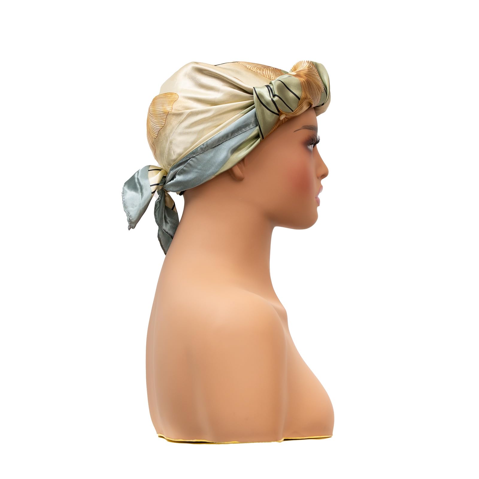 ROSEBONY shower cap comforts during daily routines while protecting against frizz and moisture.