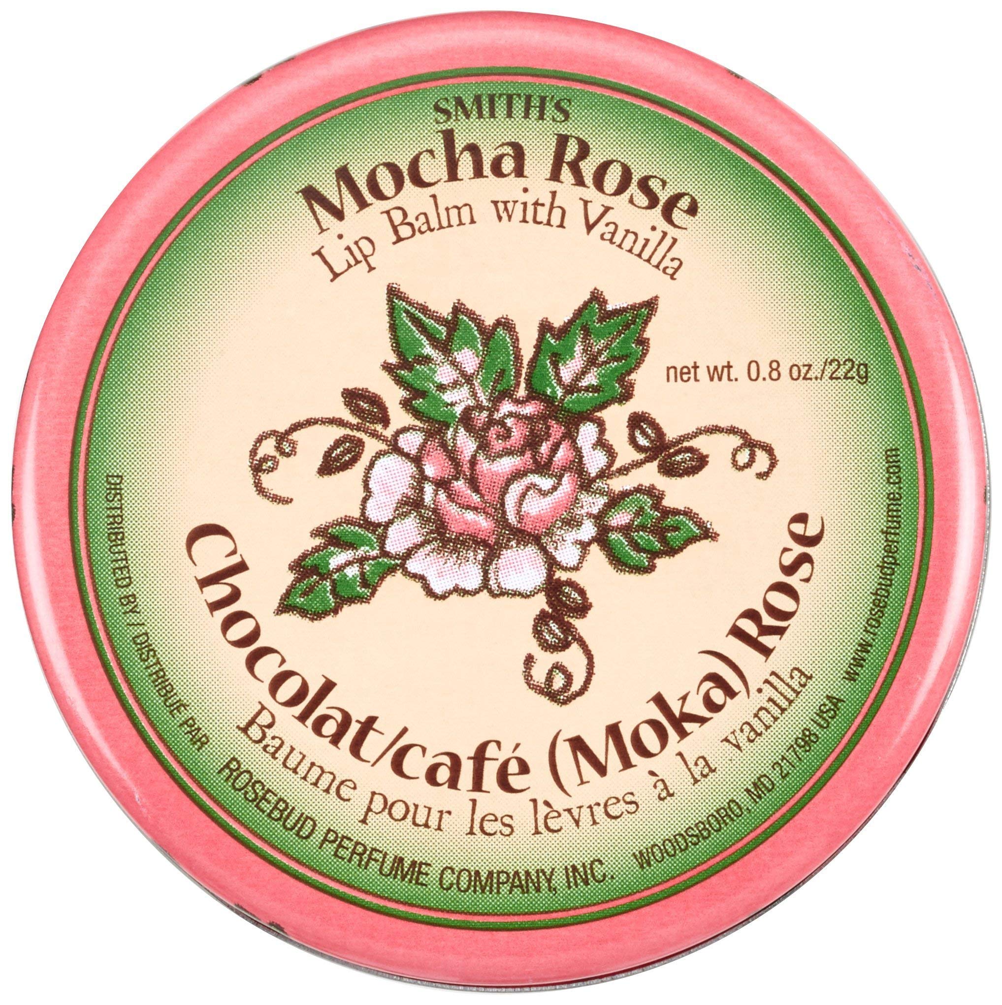 Rosebud Salve smooth lips close-up showing creamy texture and hydration.