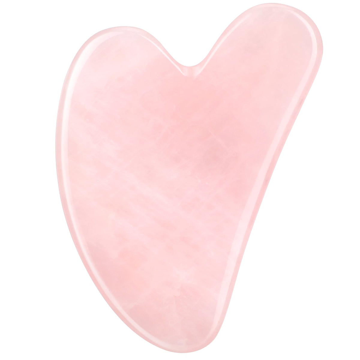 Rosenice Gua Sha Tool pink face massage for contouring and relaxation.