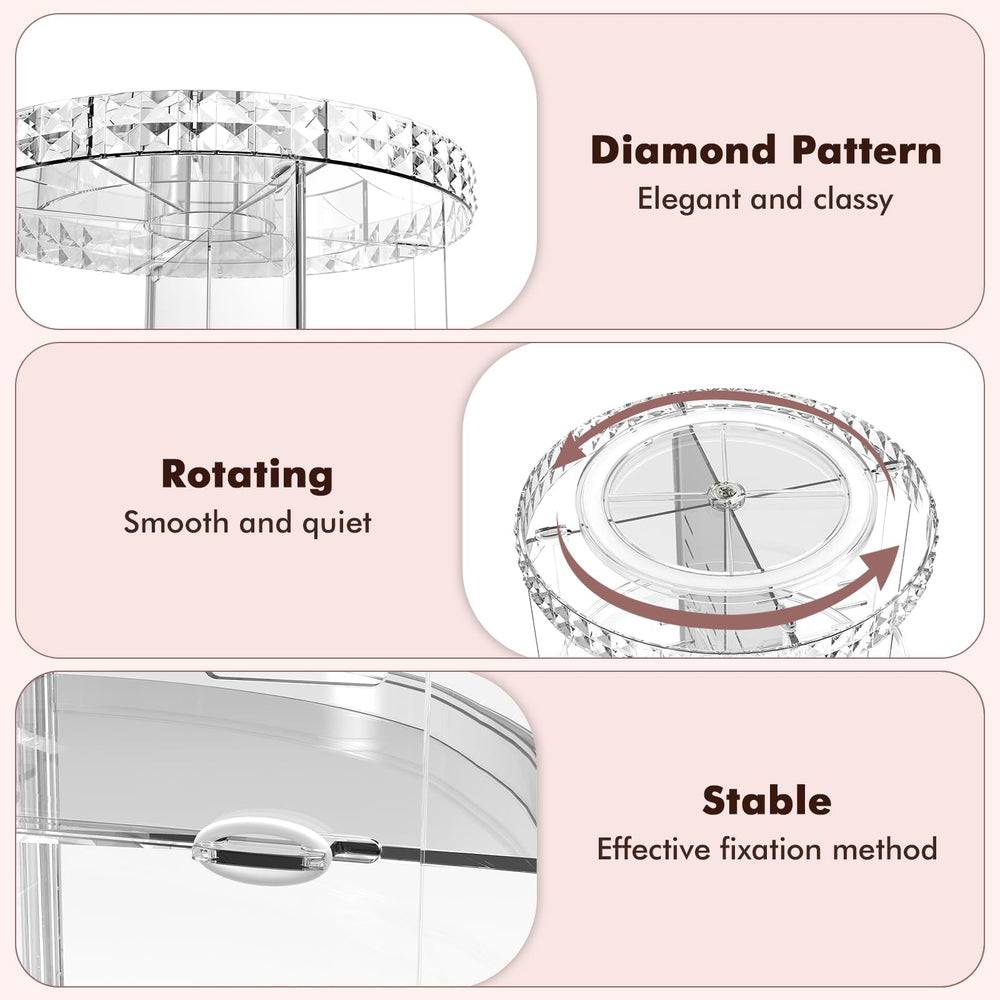 Rosoenvi stable, quiet spinning base supports daily routines.