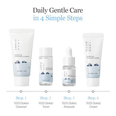 ROUND LAB 1025 Dokdo Ampule—10ml vial for lightweight moisture boost