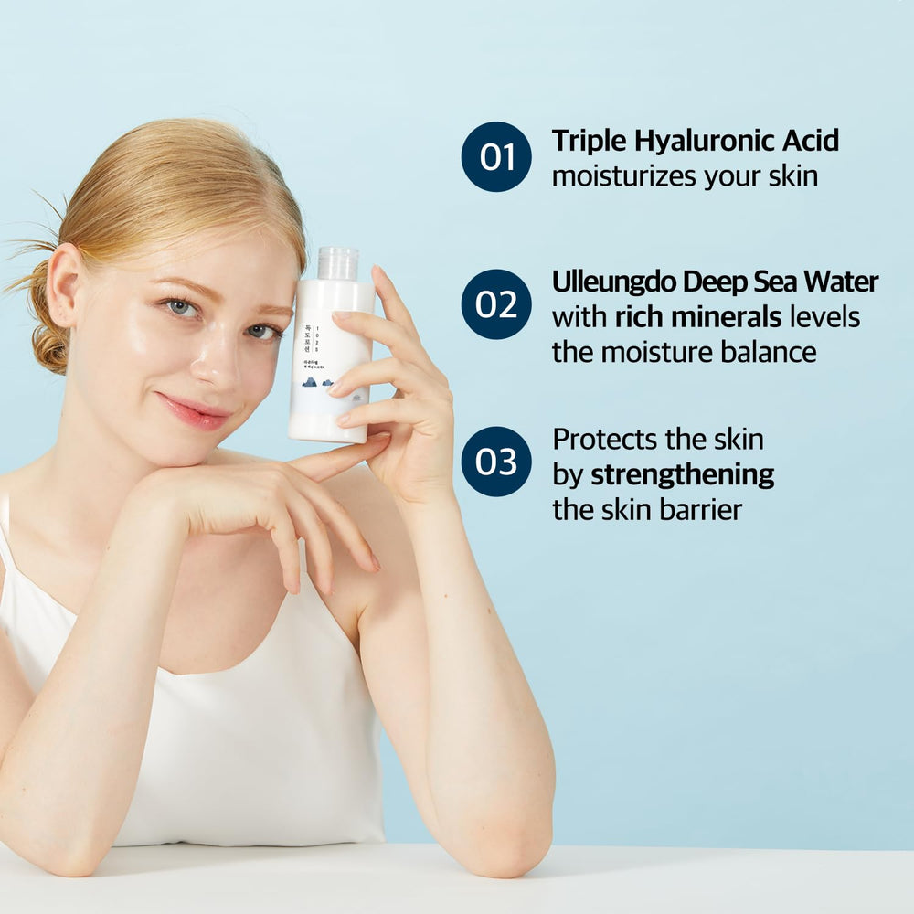 ROUND LAB 1025 Dokdo Lotion triple hyaluronic acid emphasis on moisture