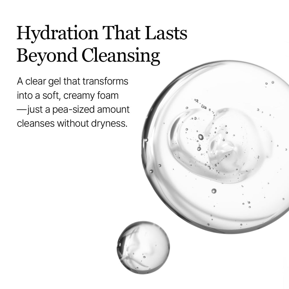 ROUND LAB Birch Juice Moisturizing Cleanser with Hyaluronic Acid seals moisture.