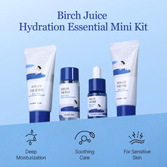 ROUND LAB Birch Juice Moisturizing Kit toner bottle for balanced skin and prepping hydration.