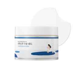ROUND LAB Birch Juice Pad packaging shows on-the-go hydration and soothing, cooling relief