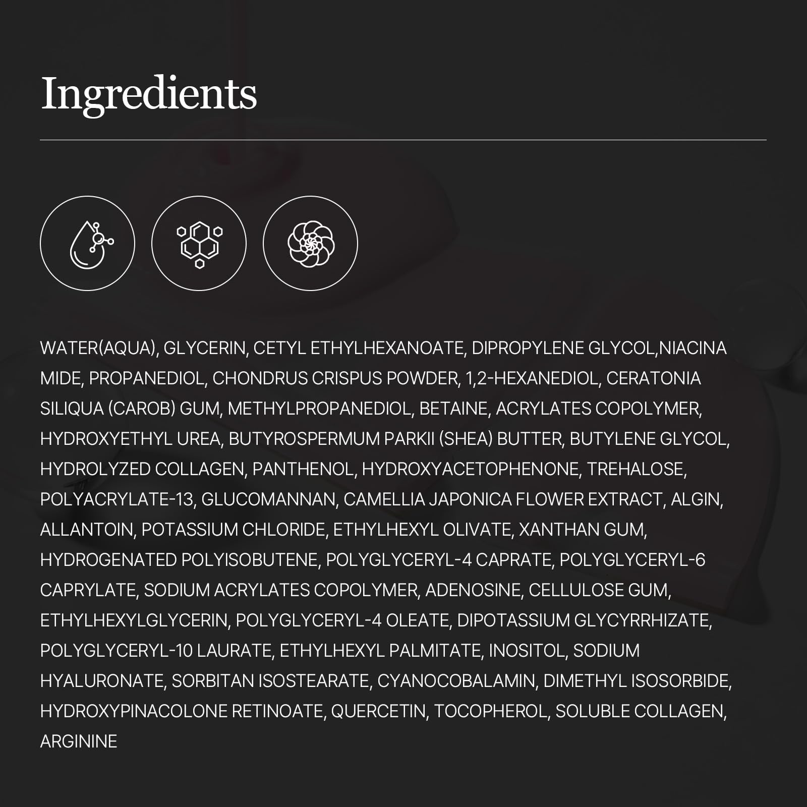 ROUND LAB Camellia Collagen Mask after-use glow and tightened-looking pores