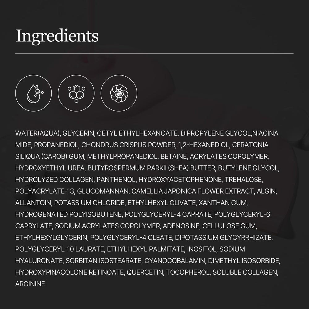 ROUND LAB Camellia Collagen Mask after-use glow and tightened-looking pores